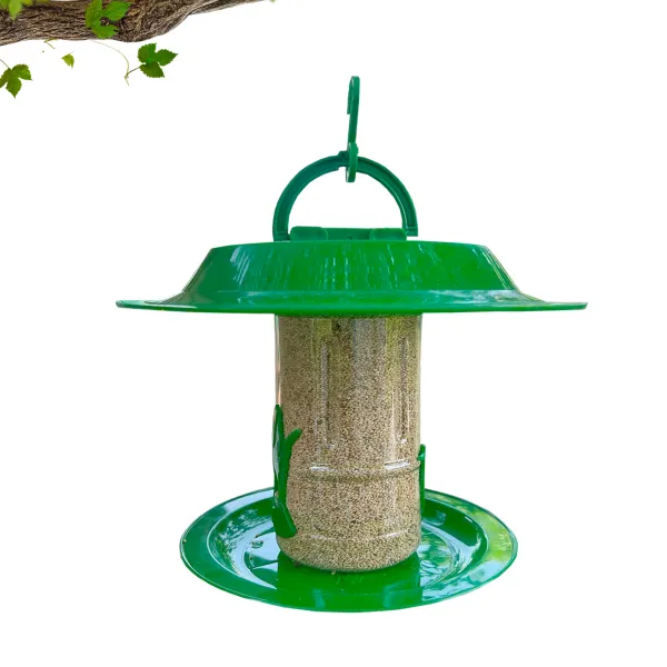 Small Bird Feeder With Hut