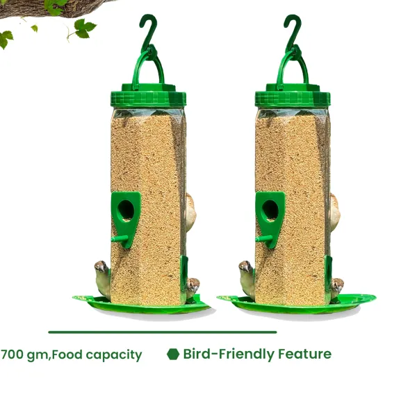 Medium Hexa Bird Feeder Pack Of 2