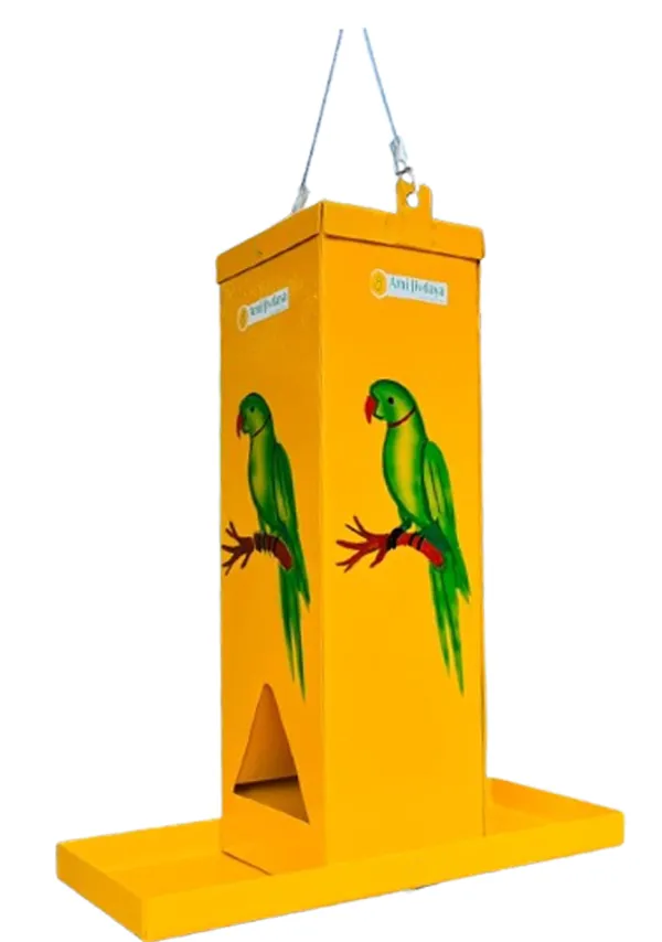 Metal Parrot Feeder