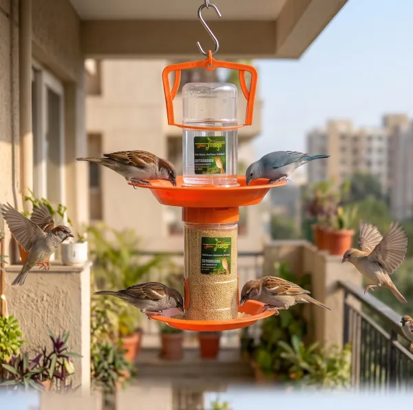 Small Double Decker Feeder.