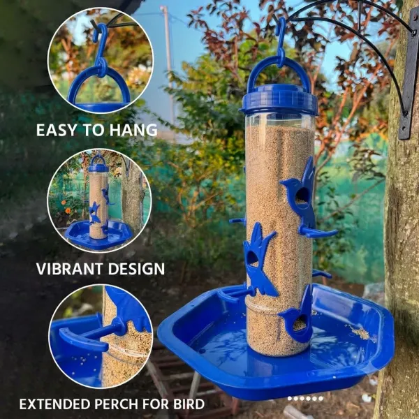Large Bird Feeder With Big Bowl